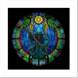 Cthulhu in Stained Glass Posters and Art